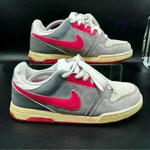 Nike air Mogan 2 gray pink tan kids size 4.5Y